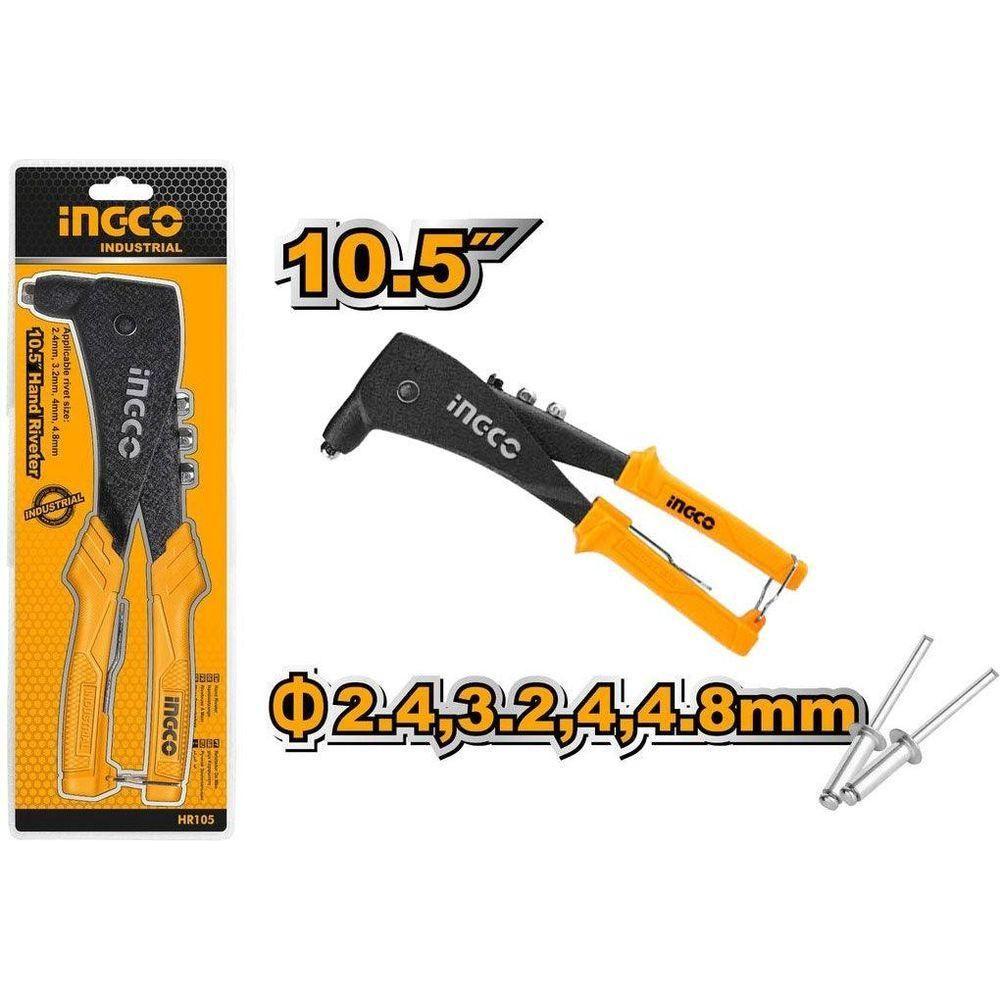 Ingco HR105 Hand Riveter 4-Nose - KHM Megatools Corp. Ingco HR105 Hand Riveter 4-Nose - KHM Megatools Corp.